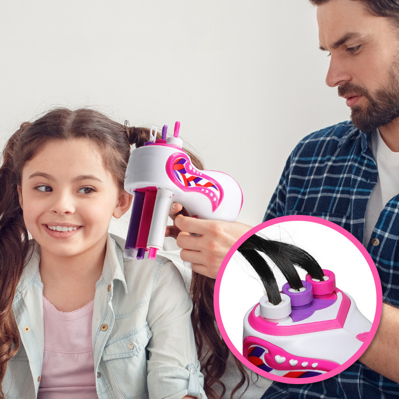 #编发器#橡皮筋#美发工具#玩具#电动编发器#发饰#Children's Toy Set#Set#Hairdressing Tools