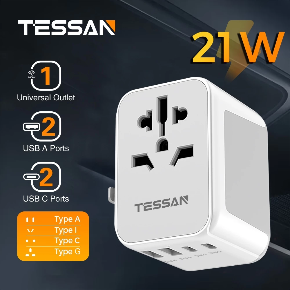 TESSAN Universal Travel Adapter