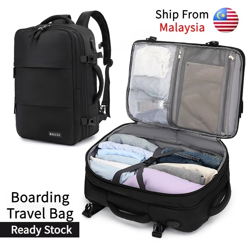  40L Travel bagpack Expandable waterproof