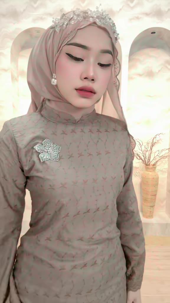 dusty brown tinggal sikit je lagi last stock gaiss ‼️‼️  #irisrafael #raya2026 #new #collection