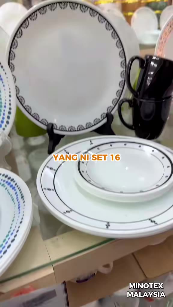 Set Corelle ini Corak setiap pinggan tak sama??      #minotex #corelle #corellemurah #corellemalaysia #corelleplates