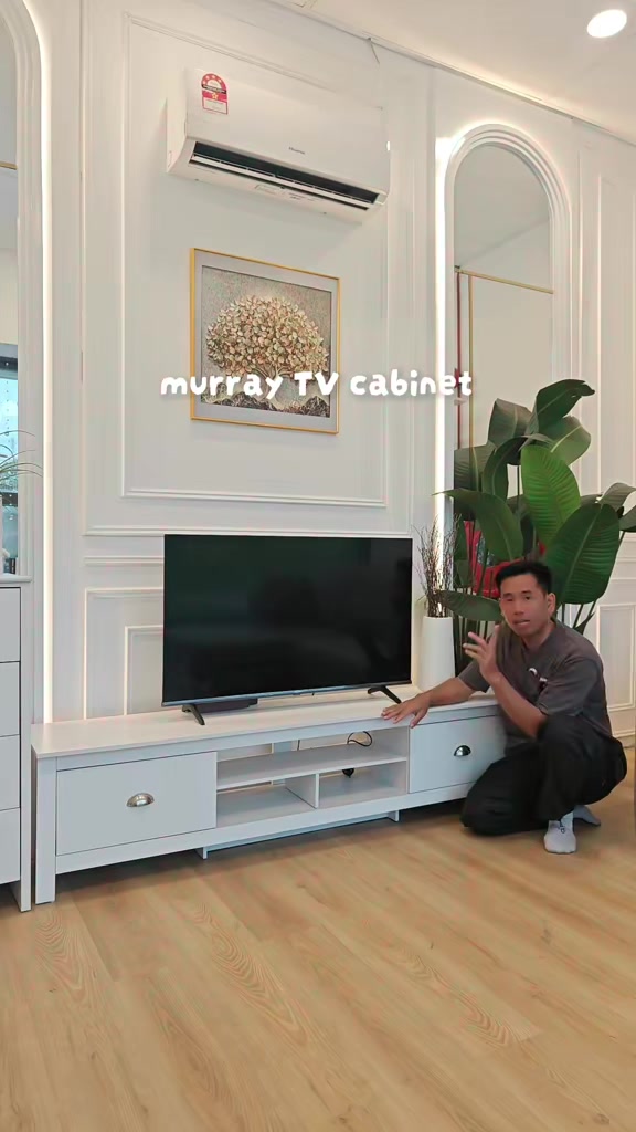 tv cabinet harga murah untuk anda,bole pilih size dan design,enam kaki atau lima kaki,harga promosi,cepat grab sebelum habis stock  #finsso #finssofurniture #tvcabinet #tvkabinethargamurah #cabinettvmurah