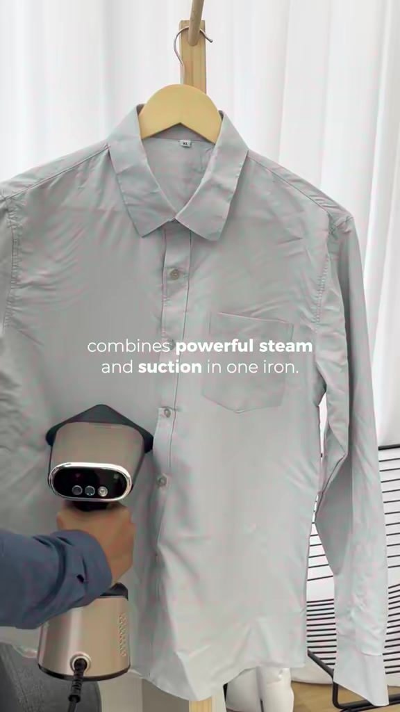 𝗡𝗼 𝗶𝗿𝗼𝗻𝗶𝗻𝗴 𝗯𝗼𝗮𝗿𝗱? 𝗡𝗼 𝗽𝗿𝗼𝗯𝗹𝗲𝗺. 👔✨ PerySmith S5 Pro. Steam + Suction for fast, easy, hassle-free ironing. 🛒 Get yours now! #perysmith #SimplifyYourLiving #newlaunch #SteamIron #S5Pro