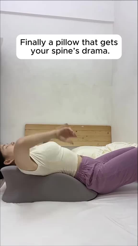Product Link in Bio Experience unparalleled comfort and support with the Multi-Angle Spine Support Memory Foam Ergonomic Pillow. Specially designed to conform to the natural curvature of your spine, this pillow promotes proper alignment while prov...