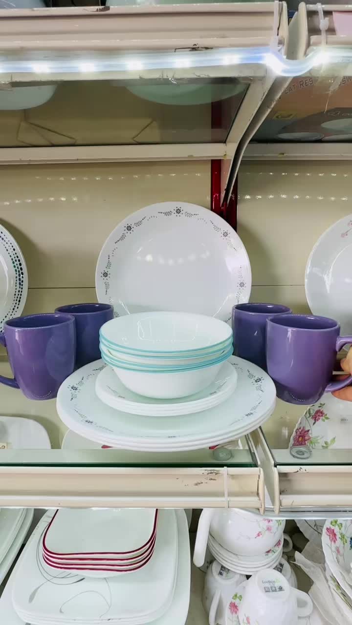 New Design! Set pinggan Corelle 16pcs untuk 4 orang.       #minotex #corelle #corelleplates #corellemalaysia #corellemurah