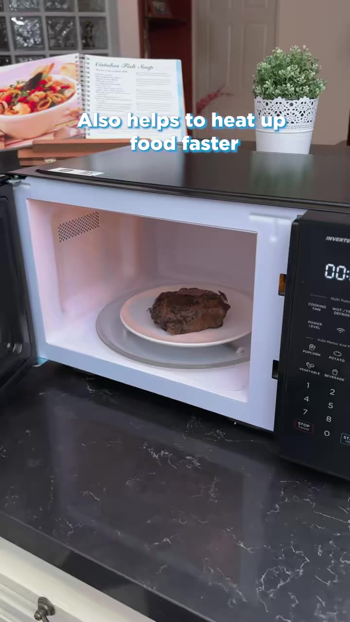 Choose Midea for a microwave that combines style with superior performance! ✨🕒         #Midea #MakeYourselfAtHome #WorldClass #InverterMicrowaveOven #TikTokTech #CrazyFriday #TikTokShop99GrandDeals #FYP