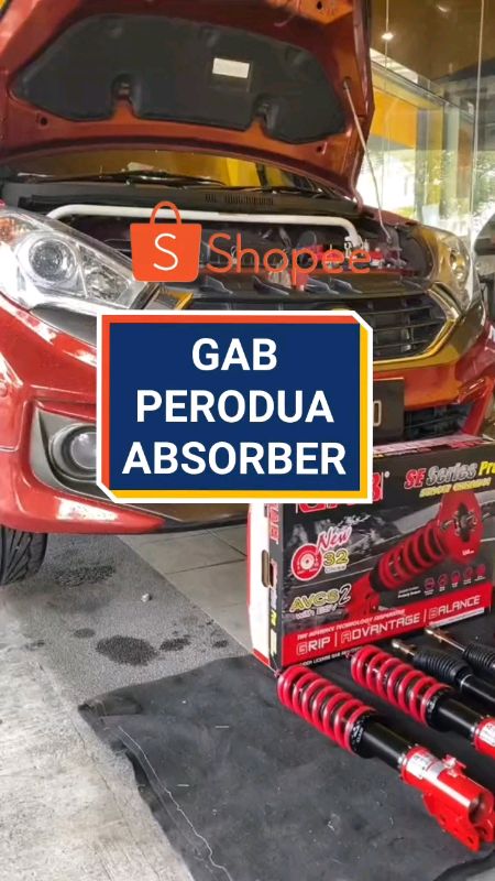 Terbaru 2025 GAB Absorber Perodua #myvi #axia #viva #kancil #BEZZA #kelisa #🔥🔥🔥 #perodua #sparepart #absorber #kereta