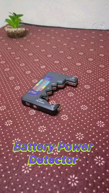 Battery Checker Tester Detector Universal #ShopeeHaul #ElectronicsZone #ShopeeChoice