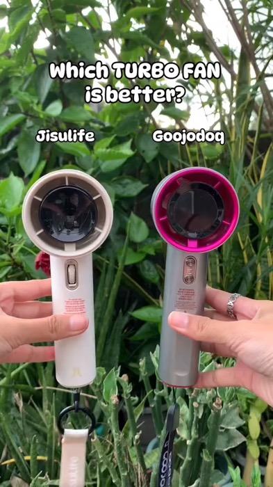 Perbezaan antara dua kipas tangan ni mana yang best ?