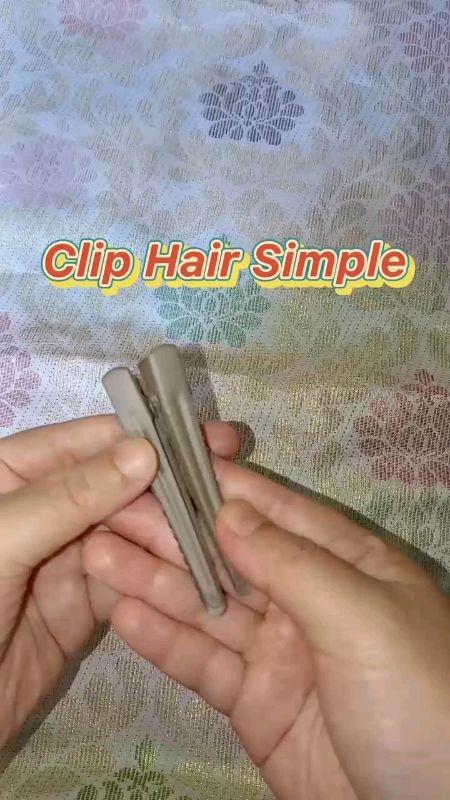 Clip Hair Simple High Quality #hairstyle #shopeehaul #shopeemy #shopeebest #shopeemurah #shopeechoice #shopeeterbaik  #shopeequality #fyp