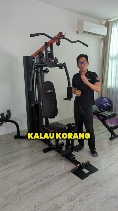 Nak pergi gym tapi trafik jem, masa tak cukup, motivasi pun hilang? Tapi nasib baik ada XC3000P ni! Setup dalam rumah, boleh workout bila-bila.