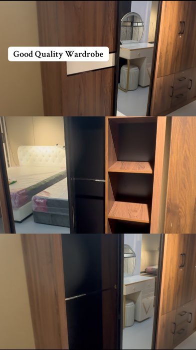 #wardrobe #almari #almaribaju #rakbaju #murah #qualit #brown #compartment #wood #almari #viral