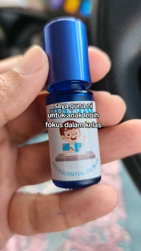 roll on ni untuk anak lebih fokus dalam kelas #essentialoil
