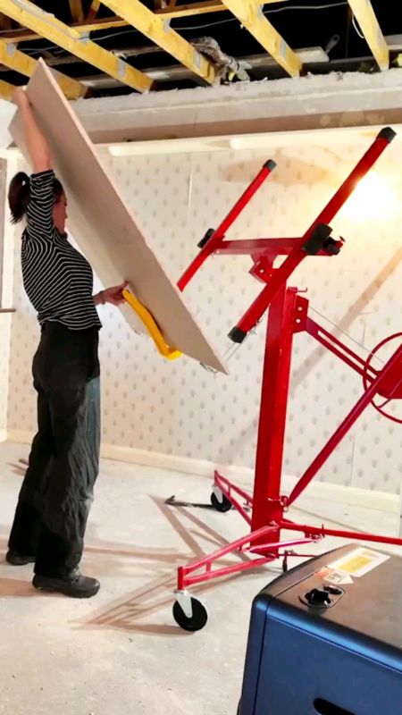 68KG 150LBS DRYWALL PANEL LIFT #recommend #viral #tools #trending #fyp