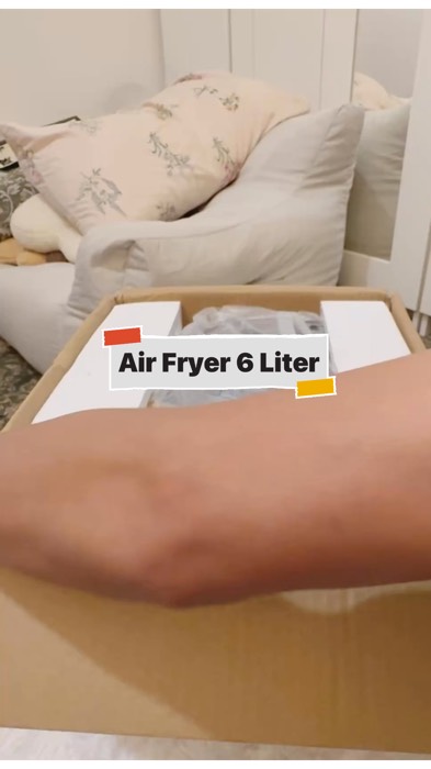#airfryer #6L #Glass