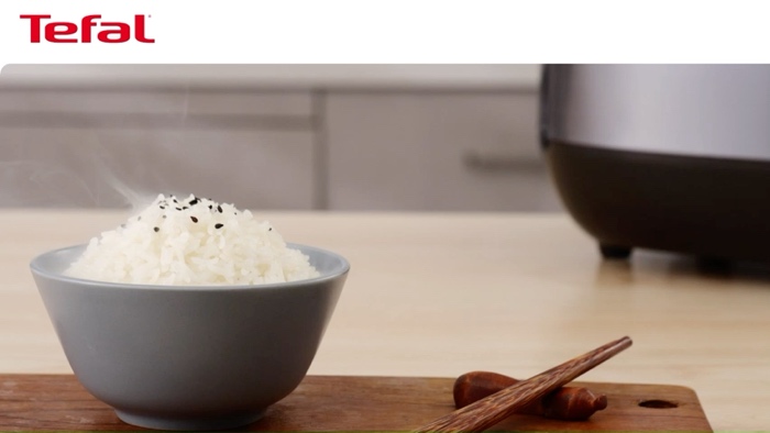 Discover our Tefal Delirice Plus Rice Cooker 1.8L RK776B - Tefal’s Thickest Spherical Pot(4mm), cook tasty & fluffy rice every time! #tefal