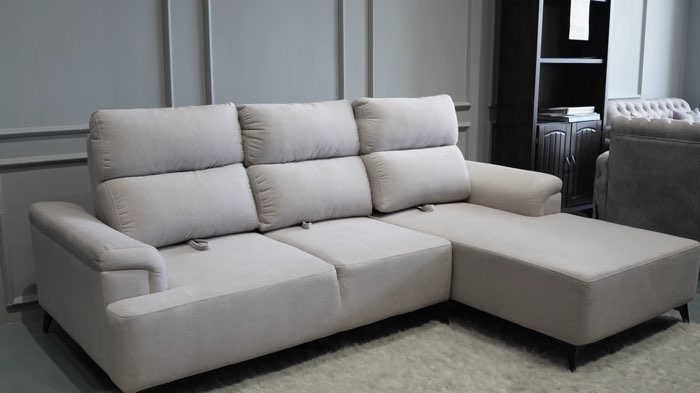 BIG SALE 10.10 STARTING NOW 🎊Sofa L shape push back Easy Clean #sofa