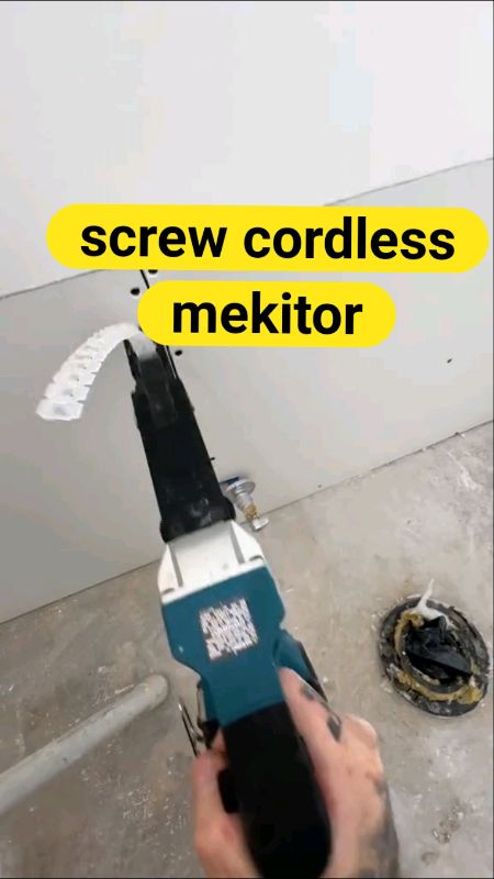 #screw #mekitor #gun #cordless #automatic #chain #Drywall #Nail #Adapter #electric #drill #chain #woodworking