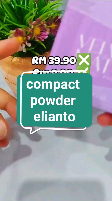 bedak compact elianto #elianto #compactpowder #bedakcompact