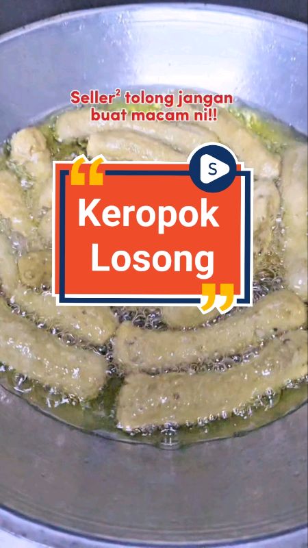 Dah tak pasal² je..#keropoklekor #keropoklosong #keropokganu #keropokmurah #keropoksedap