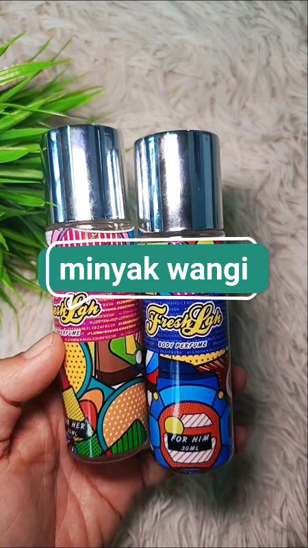 nak minyak wangi tahan lama??? boleh cuba minyak wangi freshlahh#minyakwangi