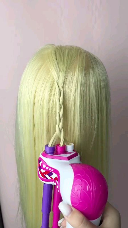 Wahh klw beli anak mainan ni mesti dia suka boleh main dandan2 rambut #automatichairbraider #hairdressing #childrentoys #shopeetoys #shopeekids