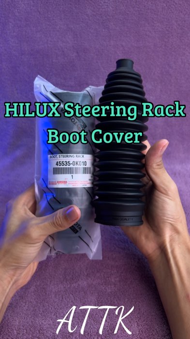 Toyota Hilux Steering Rack Boot Cover #toyota #hilux #vigo #steeringbootcover #kun25 #kun26 #fortuner #shopeehaul #ATTK
