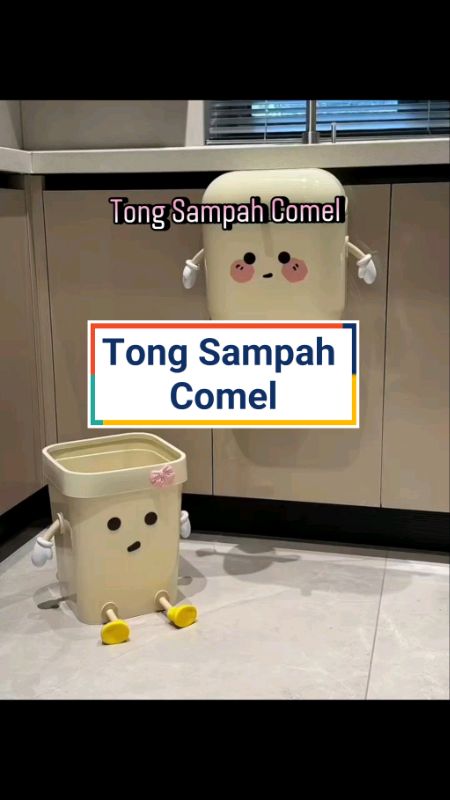Tong Sampah Paling Comel ? #tongsampah #dustbin #cutedustbin #tongsampahdapur #kitchendustbin #trash