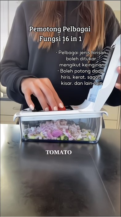 Pemotong sayur & buah #pemotong #cutter #chopper #fruitcutter #vegetablecutter #kitchen #dapur #utensil #mudah #cepat #viral #shopee #shopeelagimurah