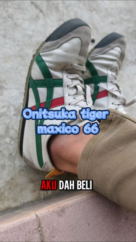 Onitsuka tiger maxico 66 #ShopeeHebat #shopeelagimurah #onitsukatiger