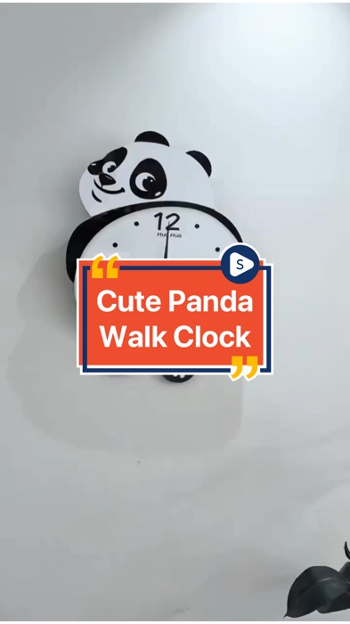 Comel plak ada jam macam ni..ralit plak tengok jam ni😂#jamdinding #wallclock #walldecoration #jam #walldeco #deco #decoration