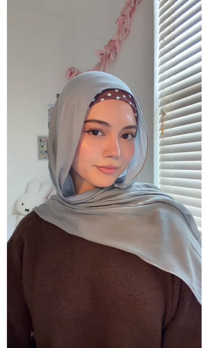 Polka dot scarf 😍 #polkadot #scarf #headband #trendy