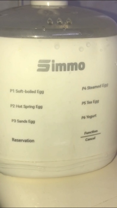 #Simmo #boiledeggmaker #eggboiler #eggboilercooker
