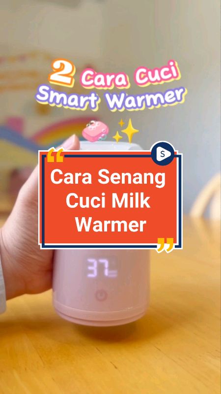 Nak panaskan susu senang je pakai warmer ni.. Lepastu nak cuci dia pun senang skrg kan dah ada wipes #malish #milkwarmer #breastpumpwipes