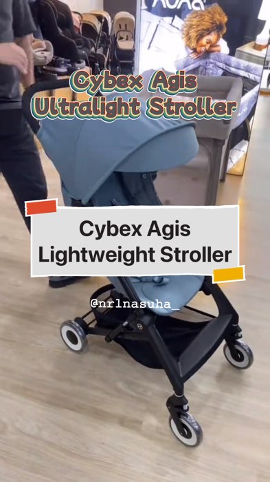 Cybex Agis Lightweight Stroller #cybex #LightweightStroller #stroller #fyp #babystroller #strollerbaby #trending #shopeelagimurah #shopeehaul #viral
