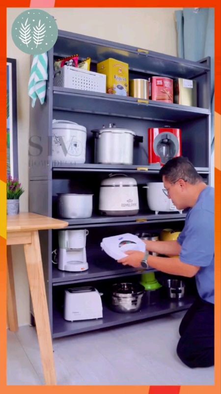 Rak utk simpan perkakas dekat dapur🤩saiz memang besar!!