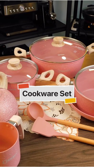 #dessini #dessiniitaly #nonstickpan #nonstickcookware #cookwareset #cookware