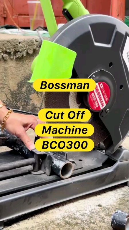 BOSSMAN BCO300 Cut-Off Machine Chop Saw #bossman #chopsaw #potongbesi #cutoffmachine #powertool #shopeemy #shopeelagimurah #trending #fyp