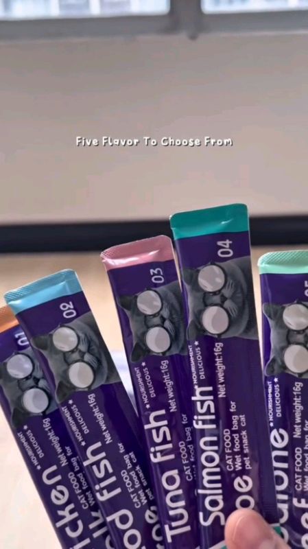 Treat your furry friend to irresistible flavor with Ishtar Cat Stick 🐱✨—soft, tasty, and perfect for rewarding your cat anytime!
