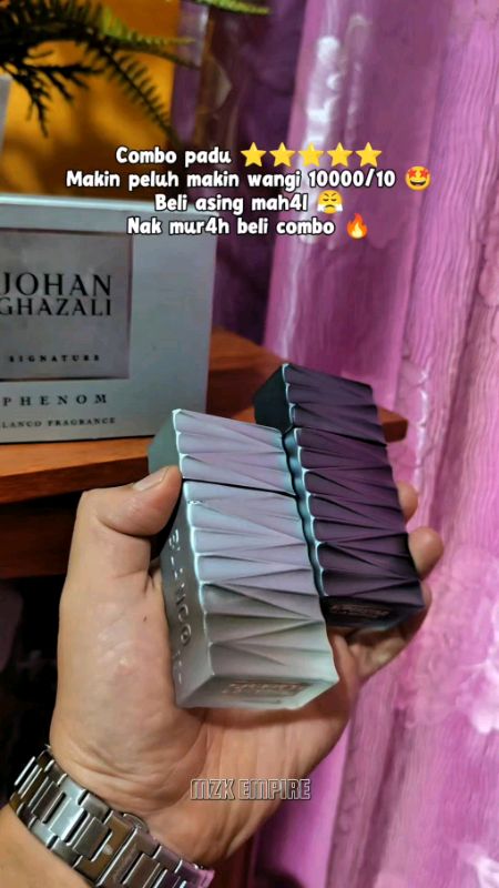 PERFUME BLANCO PHENOM & SUPERSTAR JOHAN GHAZALI EDITION 🔥 #phenomblanco #superstarblanco #perfumeblanco #perfume #menperfume #perfumejohanghazali