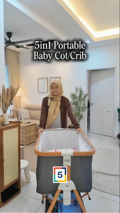 Baby cot 2/3/2026 #ShopeeBazarHebatRamadan #ShopeeLagiMurah #ShopeeHaul #babycot #babycrib #katilbaby #afifahshare #faashopeecheck