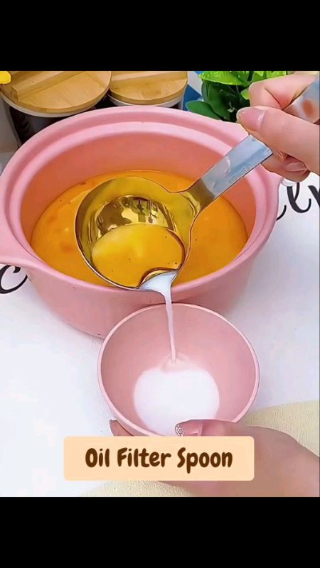 Oil Filter Spoon #foryou#shopeelagimurah#shopee#shopeemy#shopeehaul#shopeevideo#racunshopee#shopeefinds#trending#murah#kitchen#dapur#spoon#filter#home