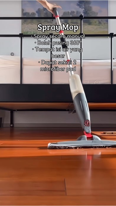 Cepat je mop rumah dengan ni #spraymop #spray #mop #cleaning #rumah #Home #easy #viral #trend #shopee #shopeemy #shopeelagimurah
