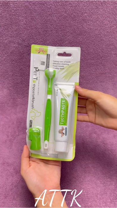 #dogtoothbrush #dogtoothpaste #berusgigianjing #狗狗牙刷 #poodee #shopeehaul #ATTK