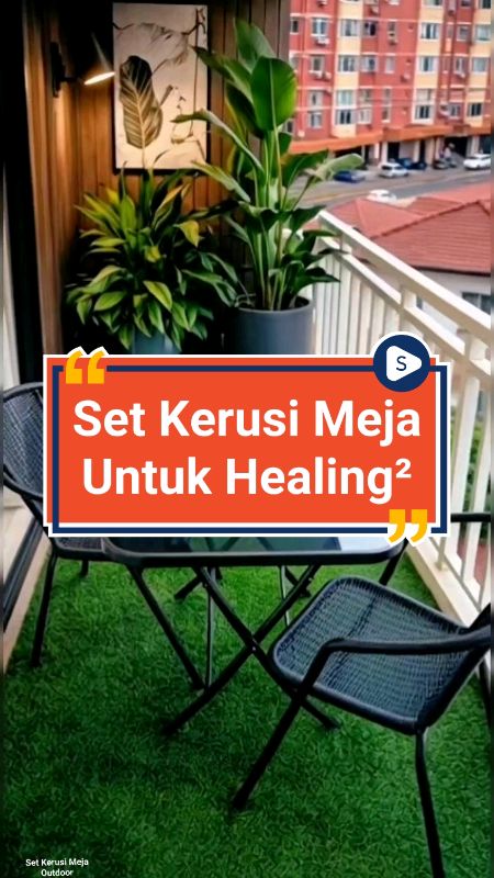 Set Kerusi Meja Outdoor untuk healing² #kerusimejaoutdoor #outdoorfurniture #kerusimeja #tempatlepak #ummidaddy