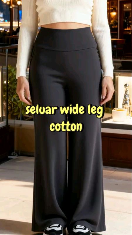 #seluar#wideleg#cotton#muslimah#loose#shopeeshop#shopeemy#racunshopee#shopeemurah#fyp#fyp