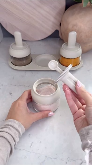 Seasoning Jar Adjustable Spoon Condiment Spice Bottle Salt Pepper Bekas Rempah Botol Garam Bekas Gula Garam #seasoningjar #bekasrempah