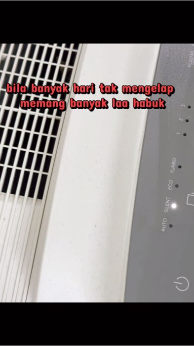 Paling stresss bila banyak hari tak mengelap rumah memang banyak laa habuk 🙂‍↔️