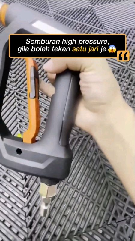 MACS Premium Pressure Washer Trigger Short Gun ada 360 anti kink, 1/4 auto lock & trigger 1 jari #pressurewasher #cardetailing #carwash