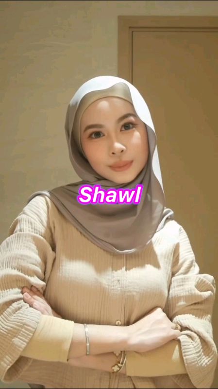 Material lembut, selesa dipakai sepanjang hari. Jatuh cantik, mudah bentuk ikut gaya. Tak panas, sesuai untuk cuaca harian. #shawl